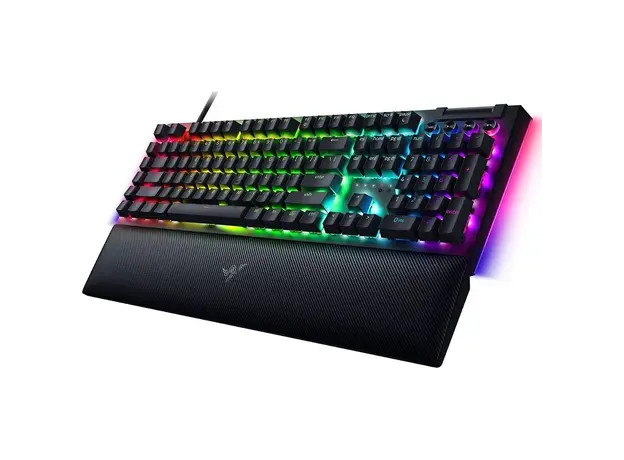 კლავიატურა Razer Keyboard mechanical BlackWidow V4, 114key, Yellow Switch, USB-A, EN, RGB, black, 5 image