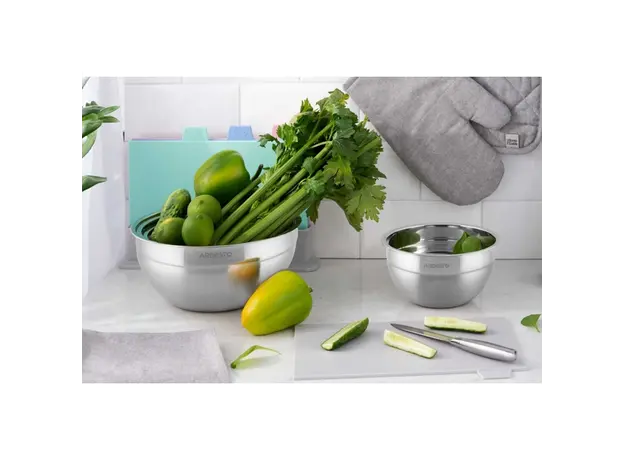 თასი Ardesto AR1624SS Gemini, 3.2L, Bowl, Silver, 4 image