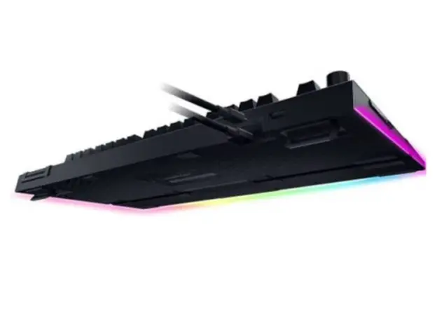 კლავიატურა Razer Keyboard mechanical BlackWidow V4 Pro 104key Yellow Switch, USB-A, EN, RGB, black, 4 image