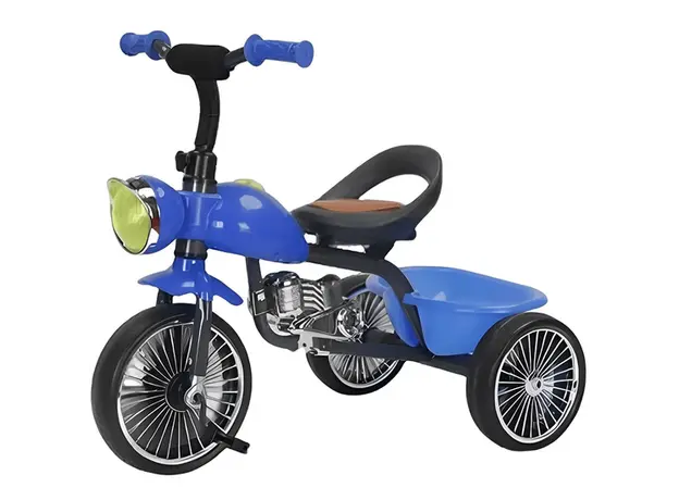 საბავშვო სამთვალა ველოსიპედი 012AB-BLU, 2 image