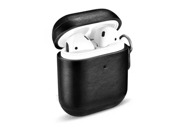 ყურსასმენის ქეისი Protective Cover for AirPods 2nd gen - Black, 2 image