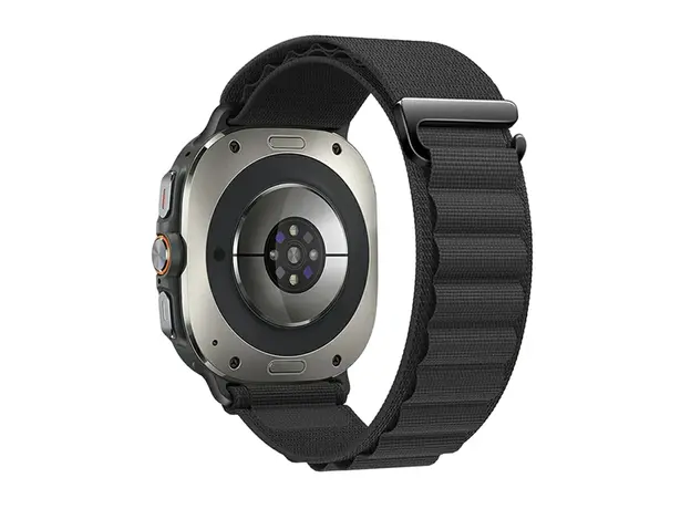 სმარტ საათის სამაჯური TVC Samsung Galaxy Watch Ultra 47mm Nylon Watch Strap G Hook Wristband - Black
