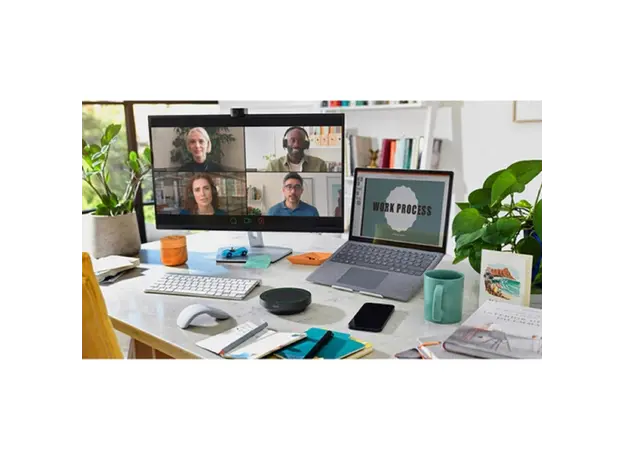 საკონფერენციო დინამიკი Jabra 2755-109 Speak2 55, Bluetooth, Portable USB Conference Speakerphone, Dark Grey, 12 image