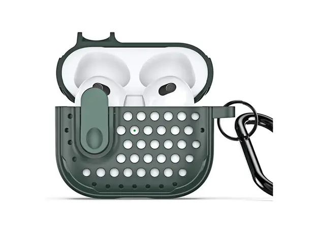 ყურსასმენის ქეისი Protective Cover for AirPods 3 - Green, 2 image