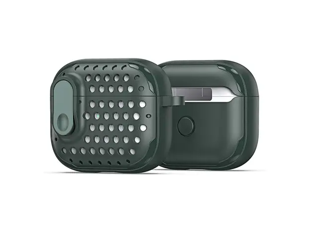 ყურსასმენის ქეისი Protective Cover for AirPods 3 - Green, 3 image