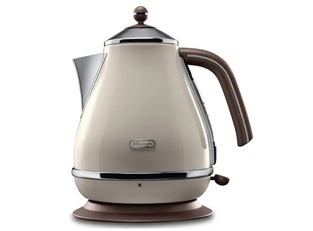 ელექტრო ჩაიდანი DeLonghi Icona Vintage KBOV2001.BG Beige, 2 image