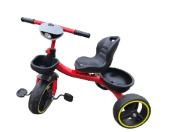 სამთვალა ველოსიპედი 701VS-RED,  2-5 წლის ბავშვებისთვის