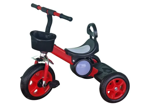 საბავშვო სამთვალა პედლებიანი ველოსიპედი 6388RED, 3 image