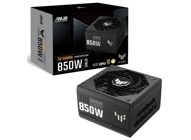 კვების ბლოკი: Asus TUF Gaming 850W 80Plus Gold ATX 3.1 - 90YE00S2-B0NA00, 6 image