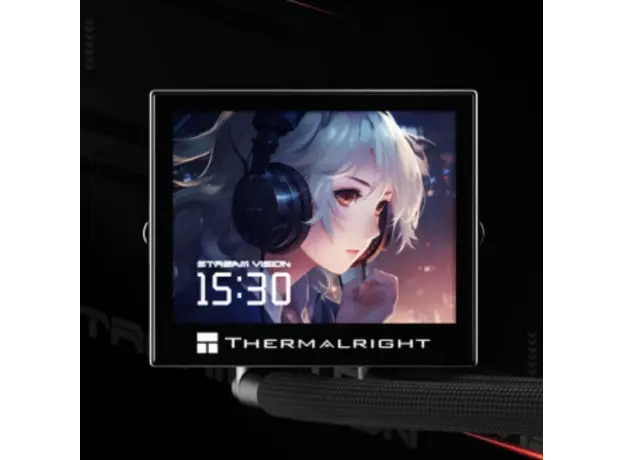 ქულერი THERMALRIGHT Stream Vision 360 BLACK CPU Universal Cooler, 4 image