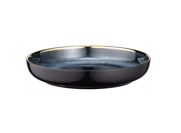 თეფში Ardesto Deep plate Andria, 21.1cm, ceramics, blue-gray, 3 image