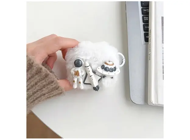 ყურსასმენის ქეისი Protective Cover For AirPods 3 - Cartoon Astronaut, 3 image