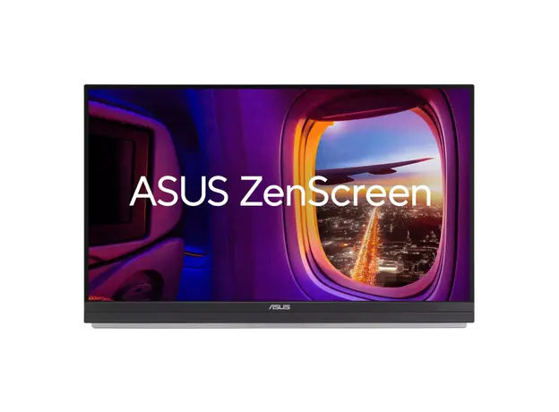 მონიტორი Asus Monitor portable 27" ZenScreen MB27ACF HDMI, USB-C, MM, IPS, 2560x1440, 100Hz, sRGB 99%, AdaptiveSync, Pivot, C-Clamp Arm, 5 image