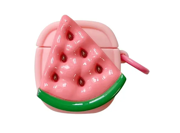 ყურსასმენის ქეისი Silicone Case For AirPods 2nd gen - Watermelon, 2 image