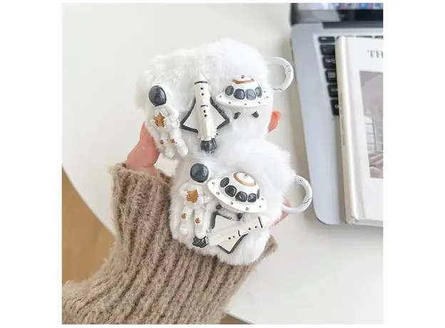 ყურსასმენის ქეისი Protective Cover For AirPods 3 - Cartoon Astronaut, 4 image