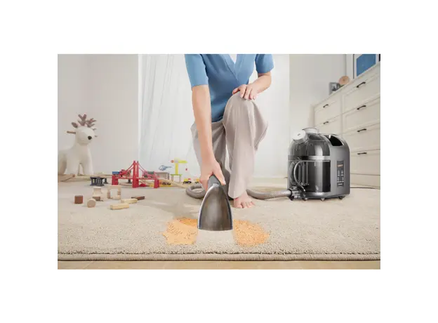 ქიმწმენდის აპარატი Uwant B200, 500W, 1.5L, Multiple Spot Cleaner+Steam Iron, Grey, 12 image