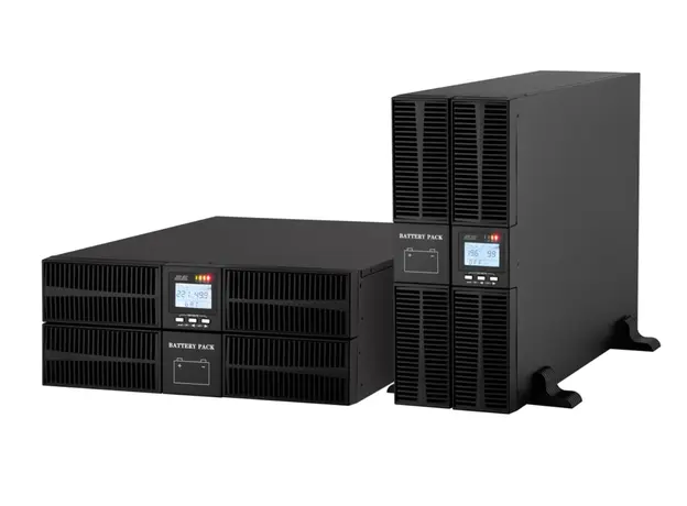 უწყვეტი კვების წყარო 2E SD10000RT, 10kVA/10kW, RT4U, LCD, USB, Terminal in&out, 2 image