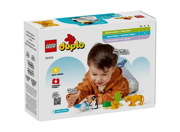 ლეგო LEGO Constructor Wild Animal Families: Penguins & Lions, 2 image