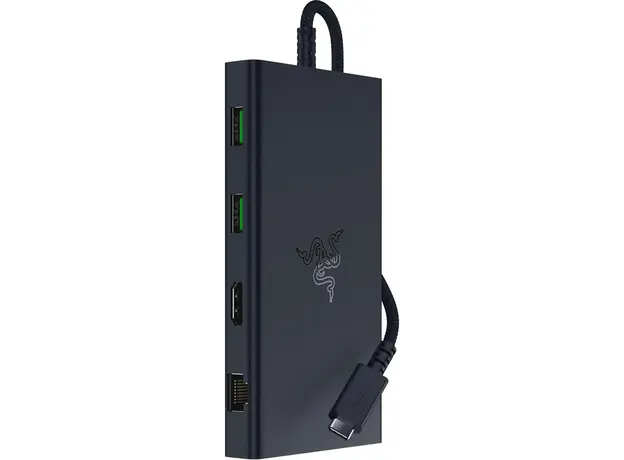 დოქ სადგური Razer Docking Station USB-C Dock, 11 Port, 7.1, black, 2 image