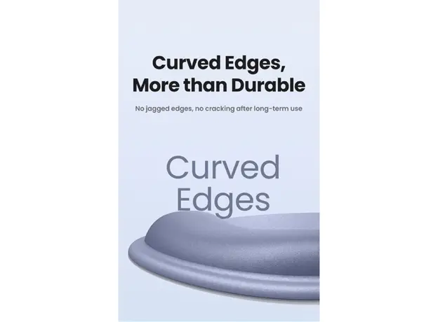 მაუსპადი UGREEN LP668 (25244), Mouse Pad With Wrist Rest, S, Grey, 5 image