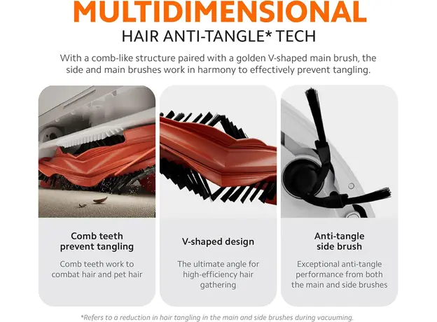 მტვერსასრუტი Xiaomi Robot Vacuum S40 (white) (OV81), 7 image