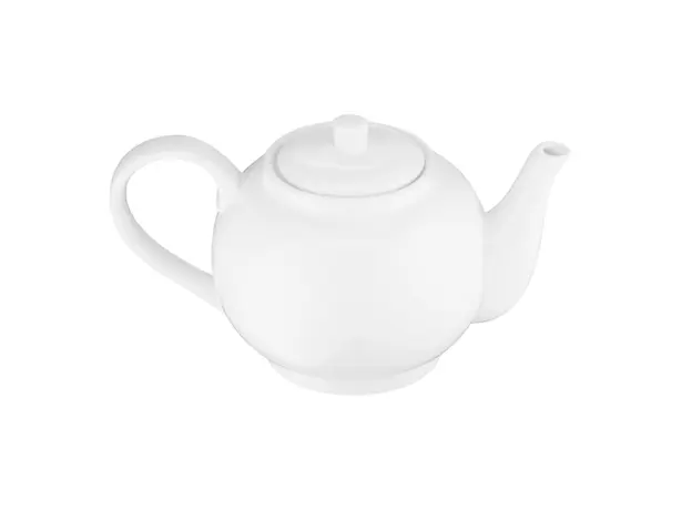 ჩაიდანი Ardesto Tea pot Imola, 850ml, porcelain, white, 5 image