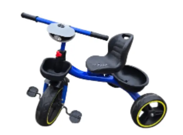 სამთვალა ველოსიპედი 701VS-BLU,  2-5 წლის ბავშვებისთვის, 2 image