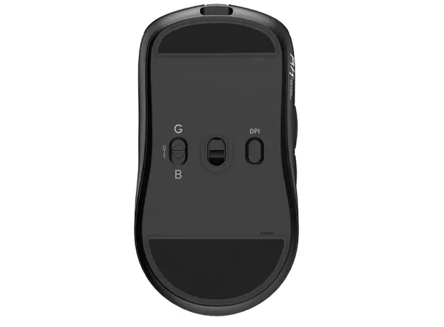 მაუსი Royal Kludge RK M3, Wireless, 2.4GHz, Bluetooth, USB, Gaming Mouse, Black, 4 image