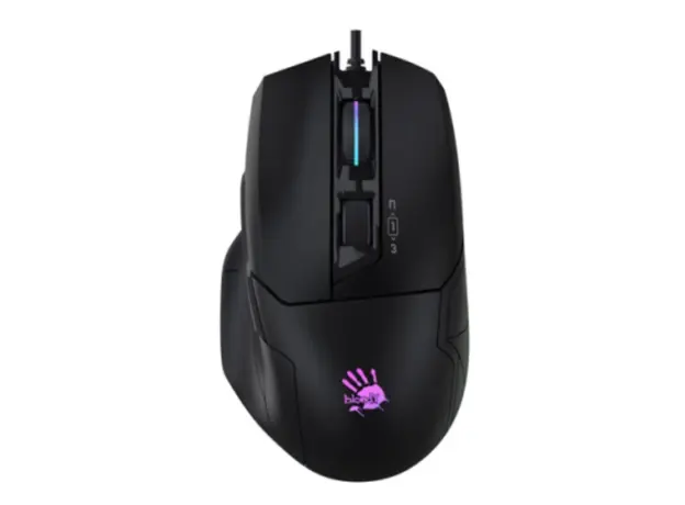 მაუსი A4Tech Bloody W70 Max RGB Gaming Mouse Stone Black, 2 image