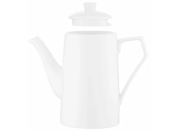 ჩაიდანი Ardesto Tea pot, 870ml, porcelain, white, 3 image