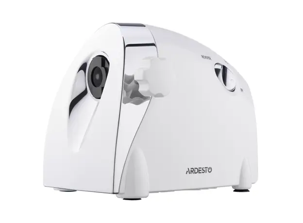 ხორცსაკეპი მანქანა Ardesto Meat grinder, 2000W, prod.-1.9kg/min, 3 cutting plates+for sausag.plates, 3 vegetable slicer, plastik, silver, 3 image