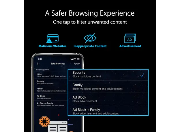 Wi-Fi როუტერი ASUS RT-AX88U PRO (90IG0820-MU9A00), 6 image