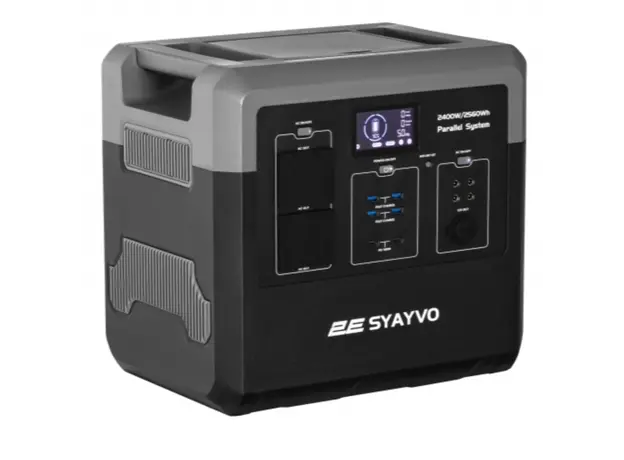 კვების წყარო 2E Power Station Syayvo 2400W/2560Wh, WiFi/BT, Parallel System, Fast Charging, 2 image