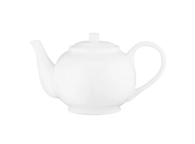 ჩაიდანი Ardesto Tea pot Imola, 850ml, porcelain, white, 2 image