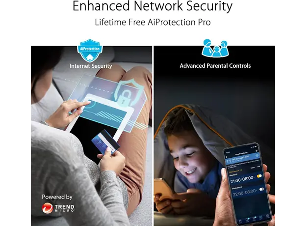 Wi-Fi როუტერი ASUS RT-AX88U PRO (90IG0820-MU9A00), 7 image