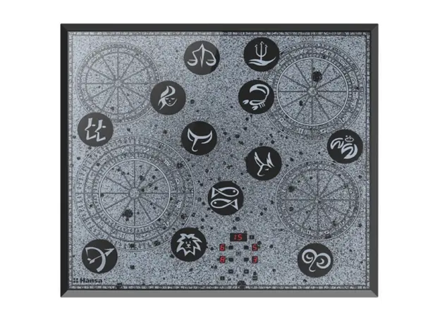 ქურის ზედაპირი Hansa Hob electrical vitroceramic, 57.5cm, Zodiac, black, 5 image