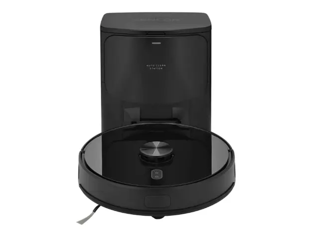 მტვერსასრუტი Sencor SRV 9185BK Robot Vacuum Cleaner Black, 2 image