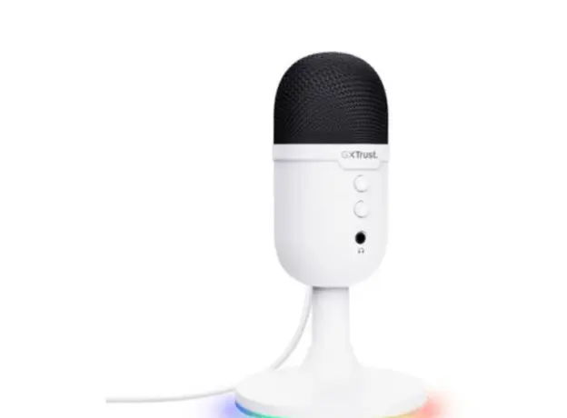 Microphone Trust GXT 234W Yunix USB Gaming Microphone White - 25374, 4 image