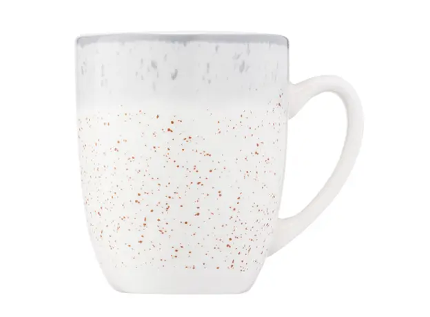 ჭიქა Ardesto Mug Siena, 360ml, porcelain, white-gray, 3 image