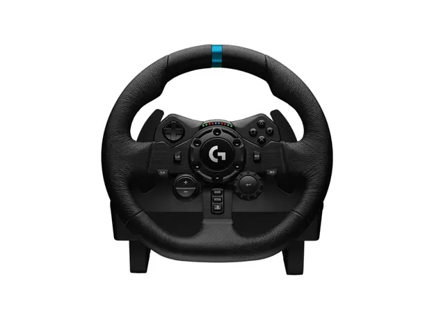 კომპიუტერული საჭე და პედლები LOGITECH G923 Racing Wheel and Pedals - PC/PS - BLACK - USB, 3 image