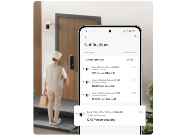 ვიდეო სათვალთვალო კამერა Xiaomi Outdoor Camera BW500, 5 image