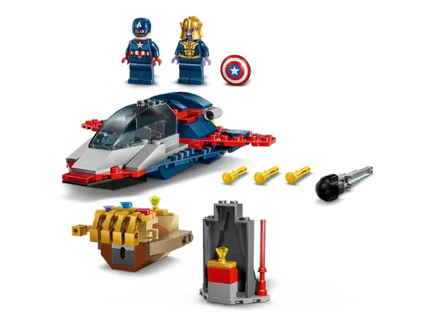 ლეგო LEGO Constructor Captain America vs. Thanos, 4 image