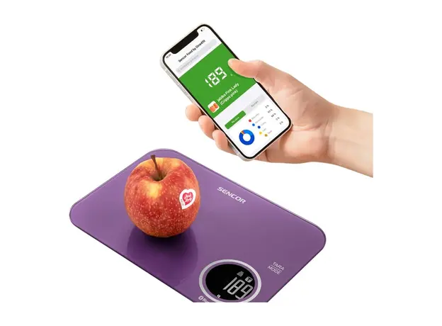 სამზარეულოს სასწორი Sencor SKS 7073VT Smart Kitchen Scale, 7 image