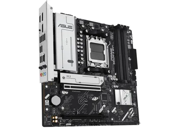 დედა დაფა ASUS Motherboard PRIME B850M-A WIFI sAM5 B850 4xDDR5 M.2 HDMI DP WiFi BT mATX, 3 image