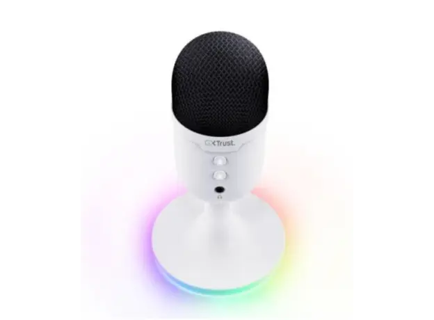 Microphone Trust GXT 234W Yunix USB Gaming Microphone White - 25374, 3 image