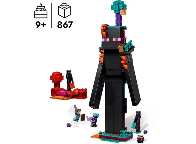 ლეგო LEGO Constructor Minecraft The Enderman Tower, 3 image