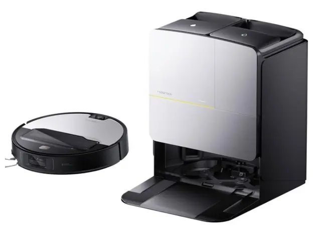 მტვერსასრუტი Roborock Robotic Vacuum Cleaner+Empty Wash Fill Dock Saros Z70 CE Silver (SZ7002-00), 3 image