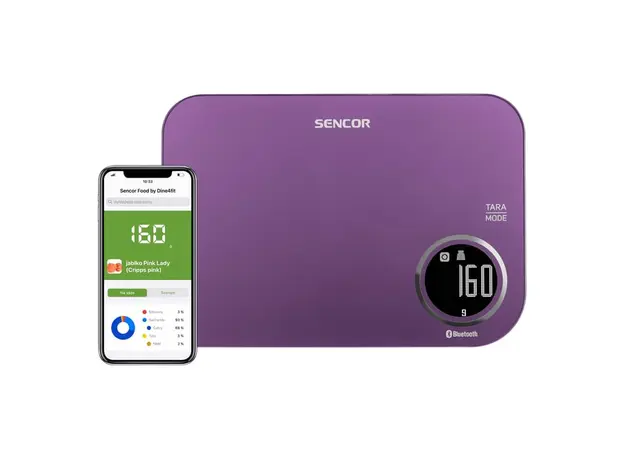 სამზარეულოს სასწორი Sencor SKS 7073VT Smart Kitchen Scale
