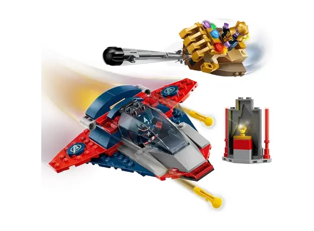 ლეგო LEGO Constructor Captain America vs. Thanos, 3 image