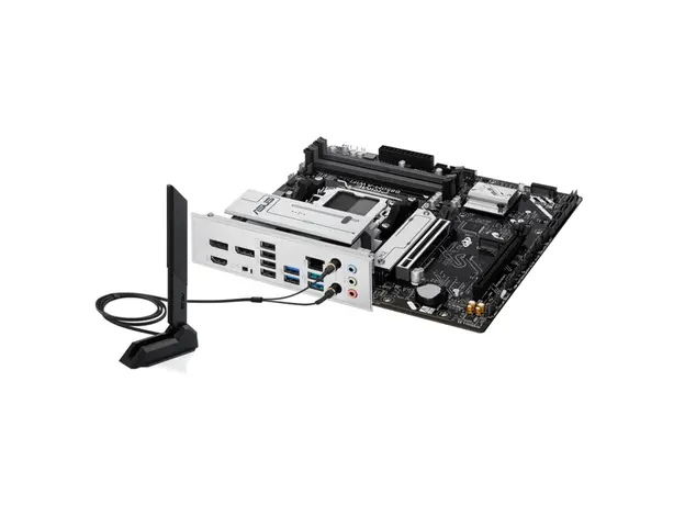 დედა დაფა ASUS Motherboard PRIME B850M-A WIFI sAM5 B850 4xDDR5 M.2 HDMI DP WiFi BT mATX, 5 image